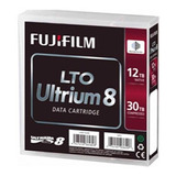 Fita Lto 8 (12tb/30tb) Ultrium Fujifilm Nova Lacrada