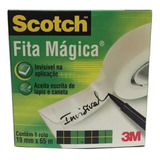 Fita Magica Scotch 19mm X 65m 3m