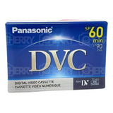 Fita Minidv Panasonic Ay-dvm60ej Sp60 Lp90 Para Filmadoras
