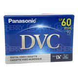 Fita Minidv Panasonic Ay-dvm60ej Sp60 Lp90 Para Filmadoras