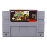 Fita Snes Donkey Kong Country 3 Cartucho Novo Salvando