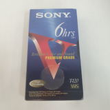 Fita Vhs Sony Brilliant Color And Sound - T-120 - C0057