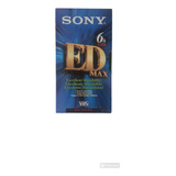 Fita Vhs Sony Ed Max T-120 (lacrada)