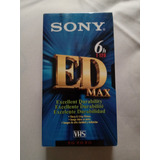 Fita Vhs Sony Ed Max T120