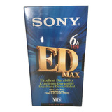  Fita Vhs Sony Edmax 6h - T-120 