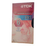 Fita Vhs Tdk ( Lacrada )