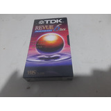 Fita Vhs Tdk Revue Premium Quality - T-120