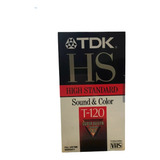 Fita Vhs Tdk T-120 Hs - Lacrado