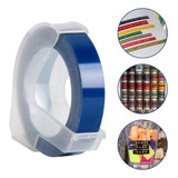 Fita Vinílica Azul Rotulador Manual Dymo Organizer 9mm X 3m