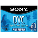 Fitas Dvc Sony Dvm60prr, Caixa Com 5 Lacrada