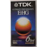 Fitas Vhs Tdk, 5272075, 6 Horas De Gravação, 1 Peça