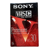 Fite Vhs-c Sony Premium Ec-30 ( Lacrada )