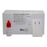 Fiv Felv Kit Veterinário Com 10 Testes Vet Fast Bioclin Cor Rosa