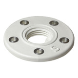 Flange Nylon P/ Bujão Barco Alumínio Viveiro Saída Água 1pol