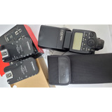 Flash Canon 580 Ex Ii Bem Conservado E 2 Radios Flash Yn 622