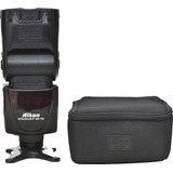 Flash Nikon Sb700 Novinho, Perfeito Com Case + 4 Bat Recarre
