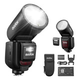 Flash Speedlight Godox V1pro C Ttl Cabeça Redonda - Canon