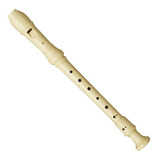 Flauta Doce Soprano Yamaha Yrs23g Germanica Cor Bege