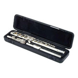 Flauta Transversal Estudante Em C Yfl-222 Hd/id Prata Yamaha