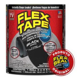 Flex Tape Superfita Flex Seal Original 10x150cm Preto