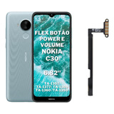 Flex Teclas Botão Power E Volume Nokia C30 Ta-1357 Original 