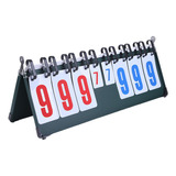 Flip Sports Scoreboard Flip Number Score Board 8 Dígitos