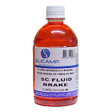 Fluido De Freio Disco Mineral Vermelho Hidráulico Bike 500ml