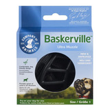 Focinheira Baskerville Preta P - Tamanho 2