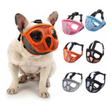 Focinheira Bulldog Regulável Respirável Pug Shihtzu Pequinês