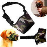 Focinheira Nylon Ajustável P/ Cães Médios Grande Não Machuca