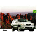 Folder Catálogo Folheto Prospecto Chevrolet Blazer (cv207)