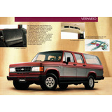 Folder Catálogo Folheto Prospecto Chevrolet Veraneio (cv036)