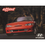 Folder Catálogo Folheto Prospecto Hyundai Accent (hy021)