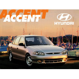 Folder Catálogo Folheto Prospecto Hyundai Accent (hy058)
