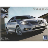 Folder Catálogo Folheto Prospecto Hyundai Azera (hy005)