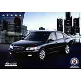 Folder Catálogo Folheto Prospecto Hyundai Azera (hy062)