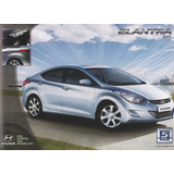 Folder Catálogo Folheto Prospecto Hyundai Elantra (hy006)