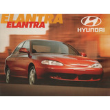 Folder Catálogo Folheto Prospecto Hyundai Elantra (hy020)