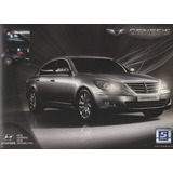 Folder Catálogo Folheto Prospecto Hyundai Genesis (hy008)