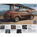 Folder Catálogo Folheto Prospecto Hyundai Hb20s (hy046)