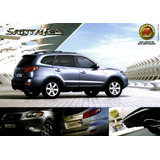 Folder Catálogo Folheto Prospecto Hyundai Santa Fe (hy054)