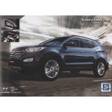 Folder Catálogo Folheto Prospecto Hyundai Santafe (hy011)