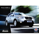 Folder Catálogo Folheto Prospecto Hyundai Santafe (hy063)
