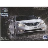 Folder Catálogo Folheto Prospecto Hyundai Sonata (hy012)