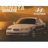 Folder Catálogo Folheto Prospecto Hyundai Sonata (hy018)