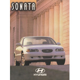 Folder Catálogo Folheto Prospecto Hyundai Sonata (hy025)