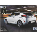 Folder Catálogo Folheto Prospecto Hyundai Veloster (hy015)