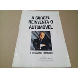 Folder Catálogo Prospecto Gurgel Original De Fábrica Raro