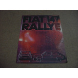 Folder Fiat 147 1300 Rallye 79 1979 Raro Folder Impecavel