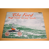 Folder Raro Brochura Completa Ford Modelo 1903 03 Fordinho